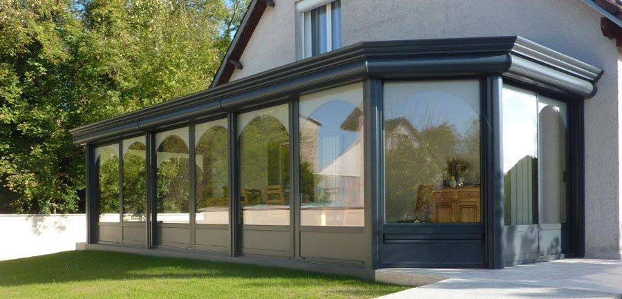 Véranda aluminium Eurohabitat Sens