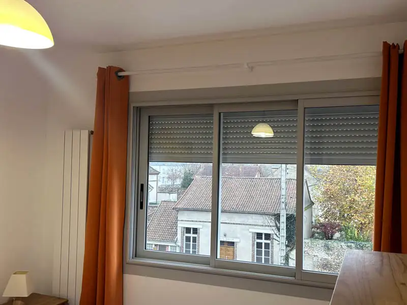 Baie coulissante aluminium pour chambre